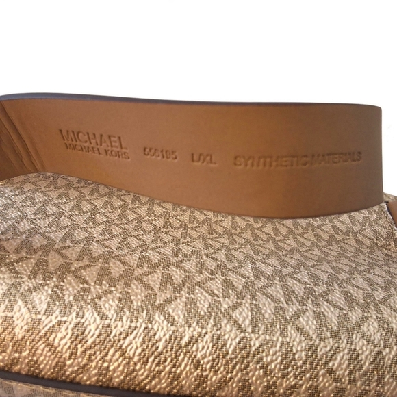 Michael Kors Gold MK Belt Bag – Size L/XL - Picture 6 of 9